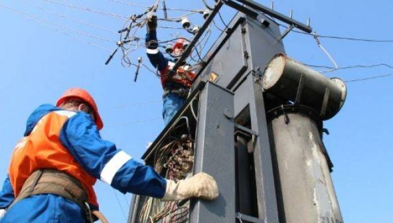 Авария на сетях электроснабжения 