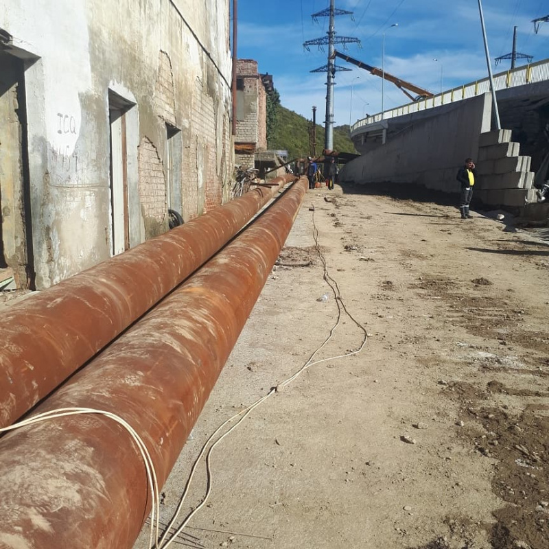 Восстановление водоснабжения в городе Туапсе