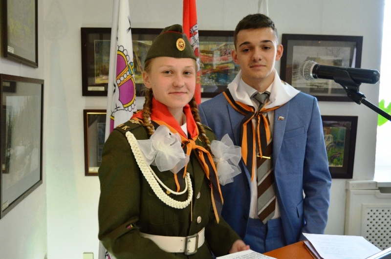 Старшеклассники Союза городов воинской славы выступили с инициативой о создании молодёжной патриотической символики