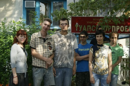 Члены клуба "Мы вместе" собрались у Ольги Сергеевны Челпановой, во Всероссийском обществе глухих.